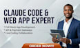 build full stack web apps with API and payment setup by claude code, claude ai