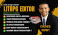 be your developmental editor for fantasy and litrpg novels and structural editor