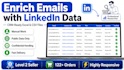find linkedin profiles from emails and lead enrichment