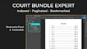 prepare court bundle, trial bundle, hearing bundle with bookmarks and index