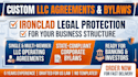 draft a premium llc operating agreement and corporate bylaws