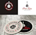create a creative restaurant logo for cafés and eateries