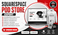 build squarespace print on demand ecommerce website