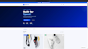 design a modern responsive landing page website fast