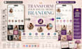 create custom editable canva templates for social media branding