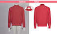 do flat lay image editing, ghost mannequin, neck joint, apparel image edit