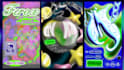 design a y2k trance style rave poster