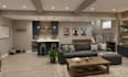 3d basement design with realistic rendering walkthrough video