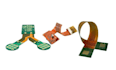 do wearable hybrid pcb schematic layout,rigid pcb, flexible rigid circuit design