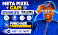 setup meta pixel for gohighlevel website purchase conversion tracking