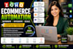 setup zoho ecommerce CRM automation