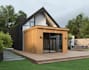 render proposed house 2d plan, home extension design, external facade renovation