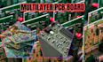 create custom pcb design, schematic, multilayer pcb and manufacturing files