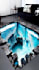 create luxury 3d floor illusion graphics and flooring artwork