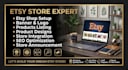 create etsy shop setup, SEO optimized etsy listing