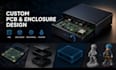 develop custom pcb 3d enclosure mechanical design and electronics housing