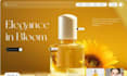 design squarespace perfume maker website scent launch website fragrance website