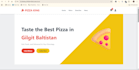 code a custom website