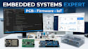 do esp32, stm32 pcb design, schematic design arduino coding and embedded system