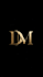 disign modern dm monogram logo 1