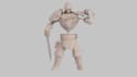 create stylized high poly 3d assets