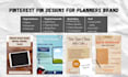 create custom canva pinterest pins designs and SEO setup