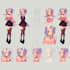 design custom anime character turnaround sheet