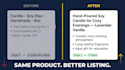 write SEO product listings that turn views into sales