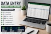 do  data entry excel PDF to word and copy paste tasks