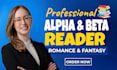 beta read critique, beta reader fantasy, romance beta reader, alpha reader