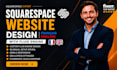 design a bilingual french english squarespace website with fluid engine