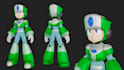 create a stylized anime scifi 3d character model