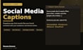 create engaging captions for business
