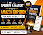 optimize and market your amazon KDP book for more visibility
