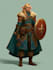 create a dnd art and d and d character for you