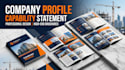 design a construction company profile capability statement and corporate