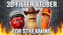 do vtuber face fliter face tracking fliter vtuber effects ar face effect
