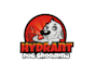 create cute dog and pet grooming logo
