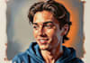 paint an acrylic painting portrait for you