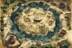 draw fantasy map or ship illustration with cool details