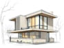 draw digital architectural sketches and illustrations