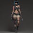 make cyberpunk character art