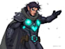create scifi, fantasy, superhero character design