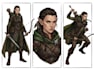 create a fantasy character concept art