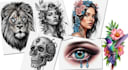 make a realistic realism tattoo design for you