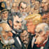 do a political cartoon art