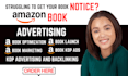 do book advertising kindle launch promotion amazon kdp publishing book ads