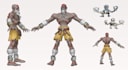 make a highpoly 3d character model