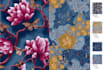 design seamless pattern textile prints pattern design