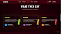 create a modern 3d product landing page website